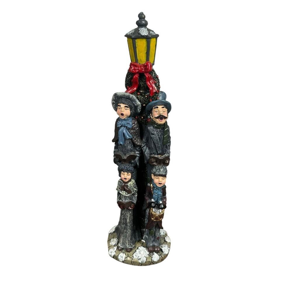 Vtg Victorian Dickens Carolers Windsor Collection Christmas Decor Figurine 13”